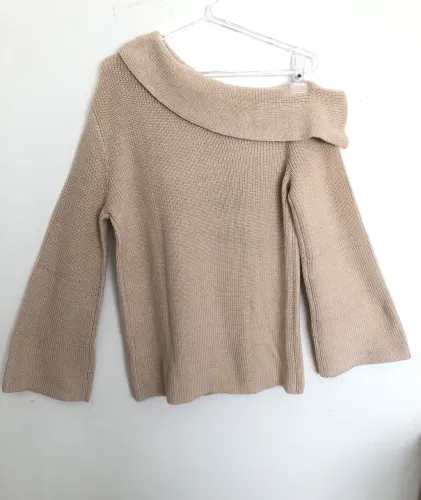Tricot Animale Bege