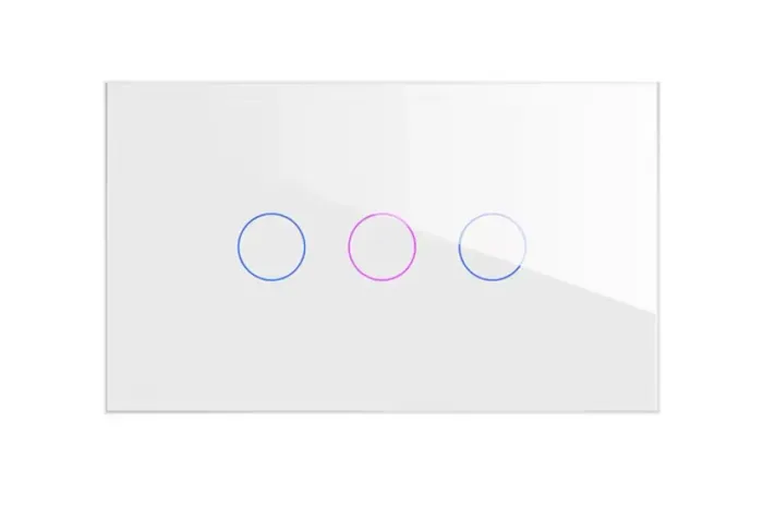 Espelho de luz smart e Touch - 3 botões - Novo