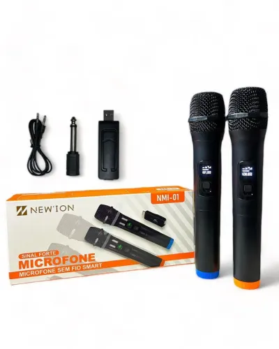 2 Microfones Dinamico Para Show Eventos Karaoke