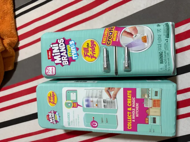 Mini Geladeira Zuru Mini Brand e Bola surpresa