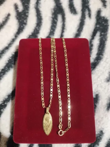 Vendo cordão Ouro 18k modelo unissex tamanho 50 centímetros