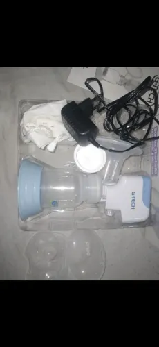 Bomba tira leite e bico de silicone 