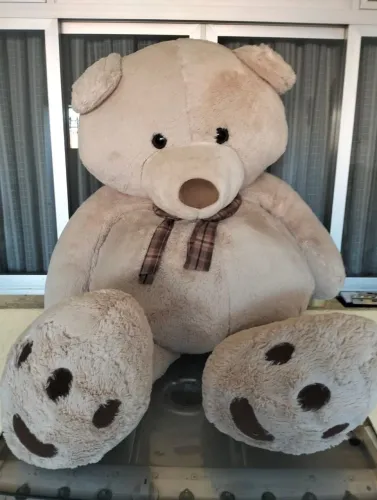 Urso Grande de Pelúcia tamanho 1.10 por 90
