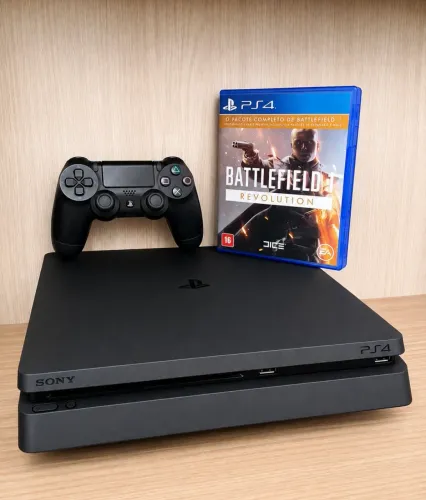 Play 4 slim 1 tb Loja física, garantia de confiança e entrega rápida no mesmo dia!