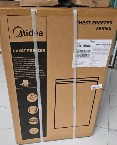Freezer midea 100 litros novo