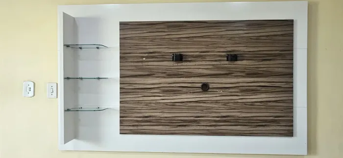 Rack e painel sala de estar 