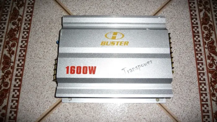 Módulo amplificador Buster 1600W conservadíssimo
