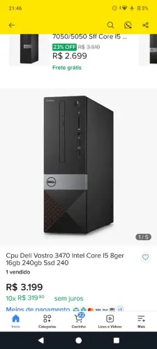 Vendo Pc gamer muito bom só tem q troca um componente
