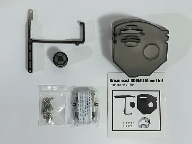 GDEMU Mount Kit + Extensão de cartão SD - Dreamcast