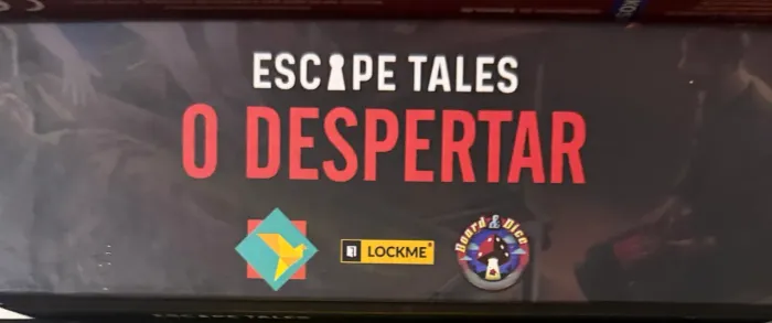 Escape Tales: O Despertar ? Jogo de Tabuleiro / Escape Room