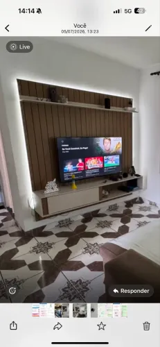 Painel de sala. Sem TV 
