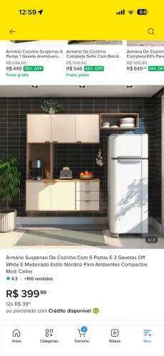 Armário de cozinha