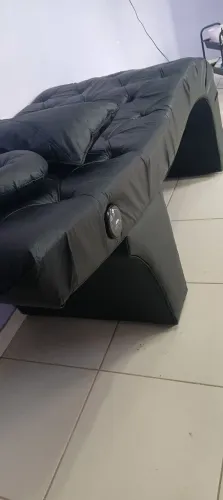 Maca de estética com massageador