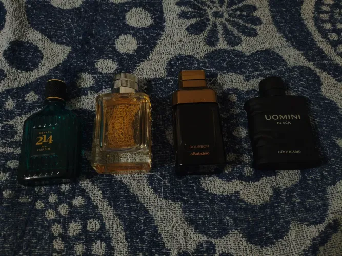 4 fragrâncias masculinas O Boticário