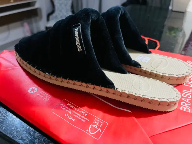 tamanho 35 - alpargata havaianas NOVA