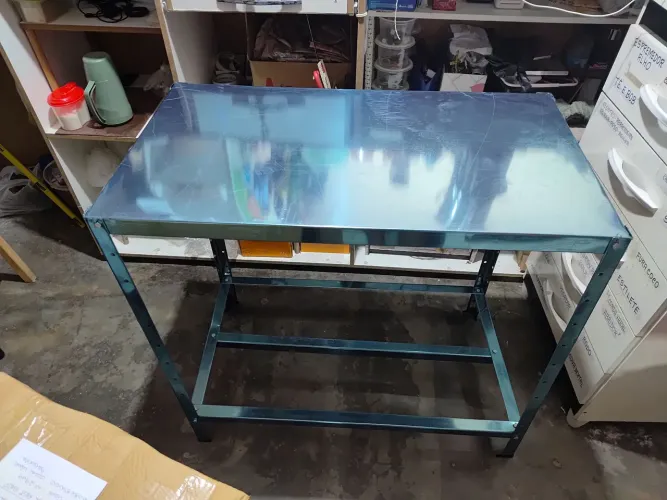 Balcão inox 90x50 novo