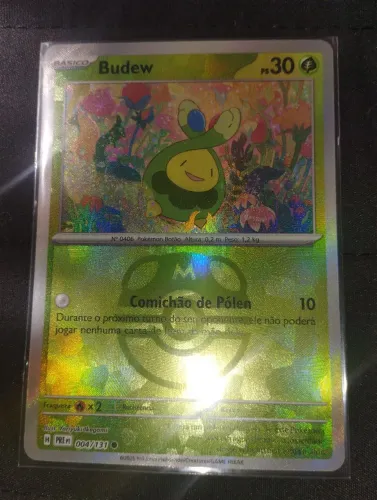 Carta Masterball NM Pokémon Budew Evoluções Prismáticas