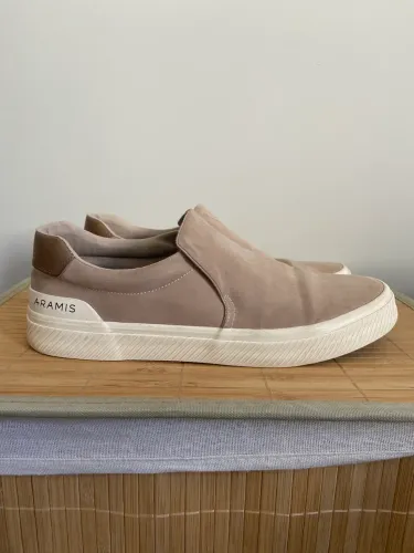 Tênis Slip on Aramis Bege