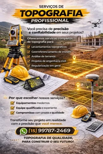 SERVIÇO DE TOPOGRAFIA.