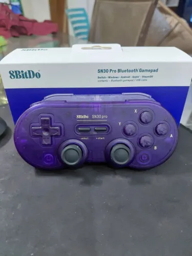 Controle 8bitdo SN30 Pro