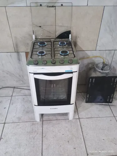 Fogão Esmaltec 4 bocas automático