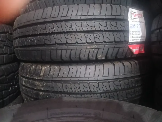 Pneu Remold 205/75/ 16 carga novo 