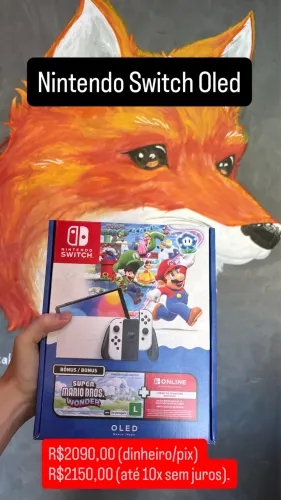 Switch Oled Lacrado