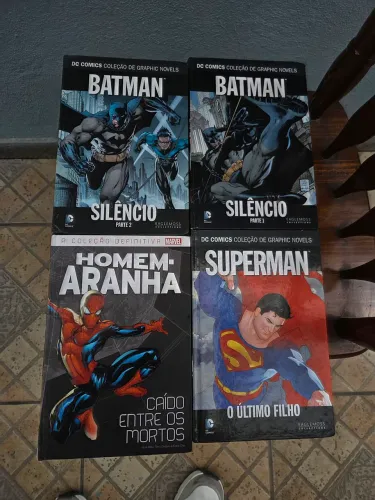 Box de Gibis Batman/Superman/Homem-Aranha - Excelentes Condições