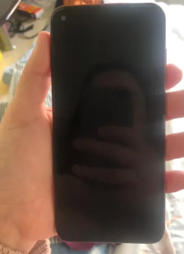 Samsung Galaxy A11 Vermelho 64GB - Funciona, Tela com Mancha