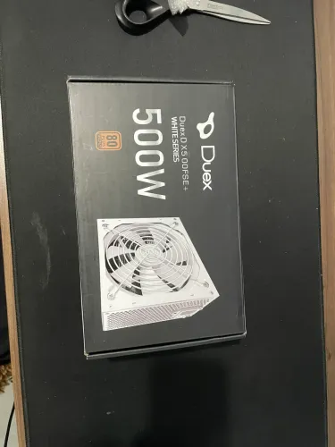 Fonte Duex 500W DX 500FSE+ White 80 Plus Bronze PFC Ativo