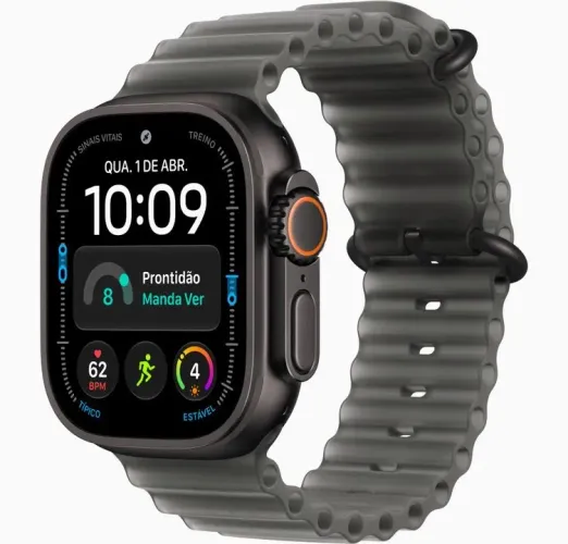 Apple Watch Ultra 4 49MM 5G - Preto - Novo Lacrado