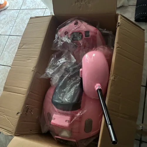 Moto NOVA rosa elétrica infantil