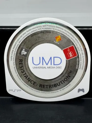 JOGO PSP RESISTANCE RETRIBUTION - ORIGINAL SEM CAPA