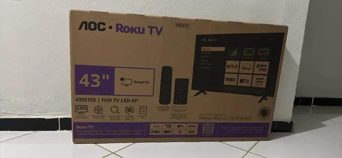 Smart TV AOC 43 polegadas
