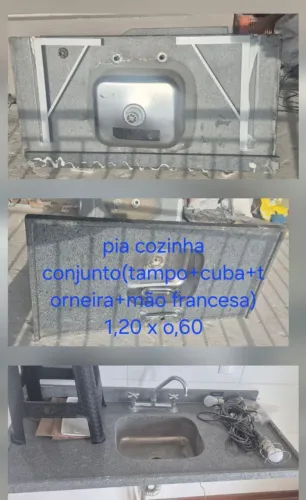 Pia cozinha completa 
