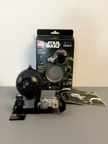Lego Star Wars 75008 - TIE Bomber & Asteroid Field COMPLETO