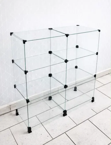 Balcão de vidro