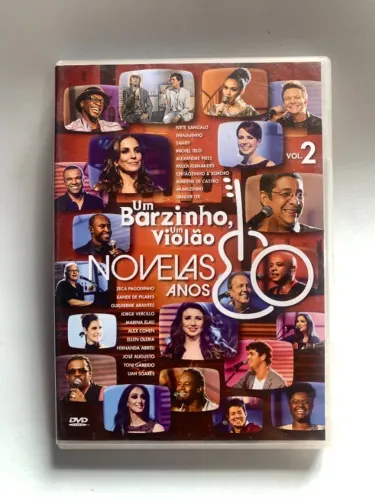 DVD Um Barzinho e um Violão - Novelas Anos 80 Vol. 2 - Com Sandy e outros cantores do MPB