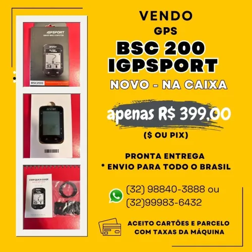GPS BSC 200 Igpsport NOVO