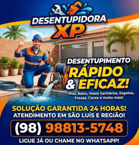 DESENTUPIDORA EM SÃO LUÍS