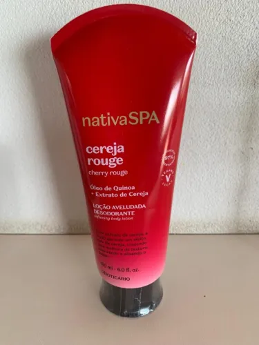 Loção Desodorante Nativa SPA - Cereja Rouge