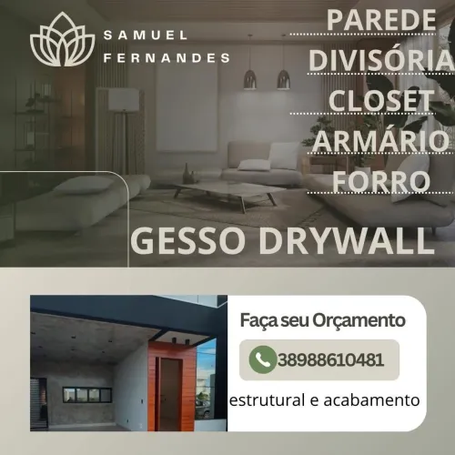 SERVIÇO GESSO DRYWALL