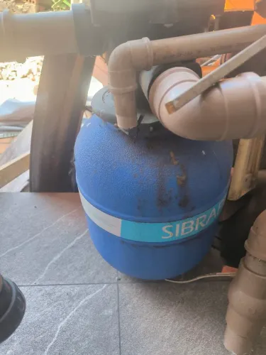 Bomba pra piscina e filtro mais regulador
