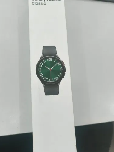 Smartwatch Samsung Galaxy Watch 6 Classic LTE 47mm, lacrado. Parcelo no cartão.