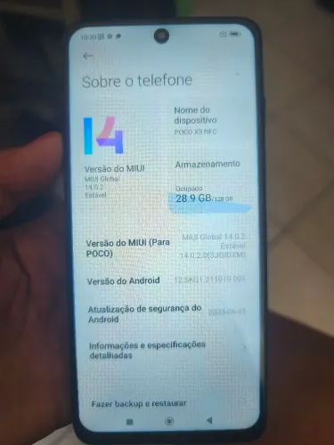 Troquei de celular