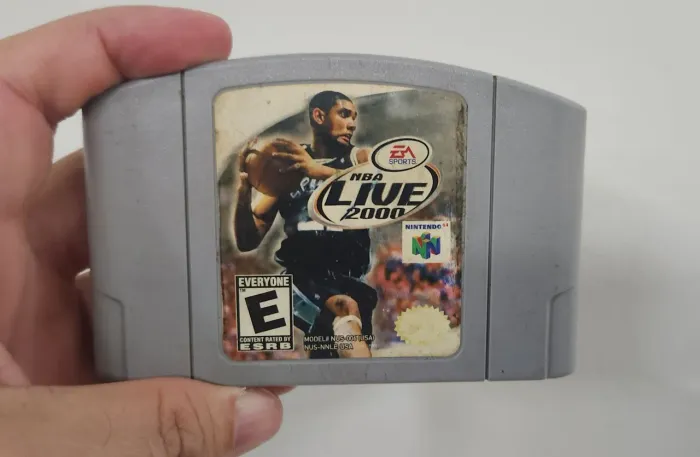 Jogo Original Nintendo 64 NBA Live 2000 Cartucho
