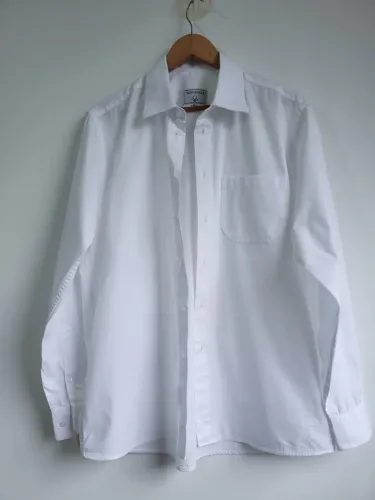 camisa social branca charleville tam 6