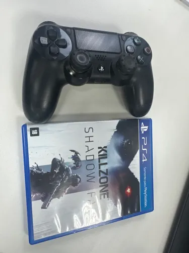 Jogo play 4 Kill zone e mais um controle