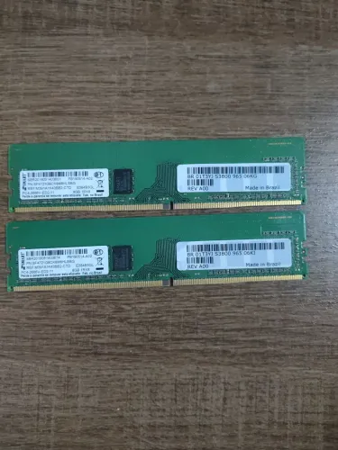 2 unidades de memória Uddim ddr4 2666v 1rx8 8gb