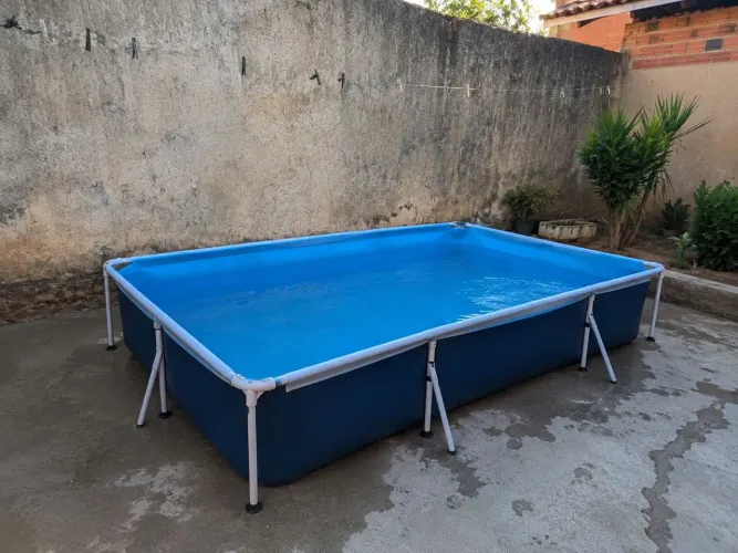 Piscina 3 mil Litros de chão